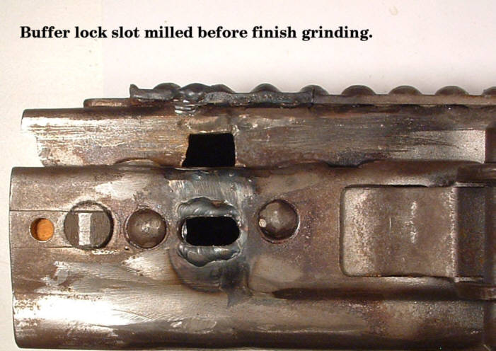 buffer lock slot milled