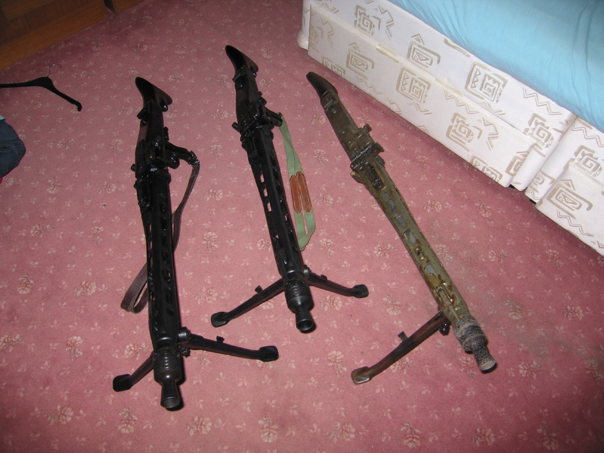 An MG42,M53 and rusty 42